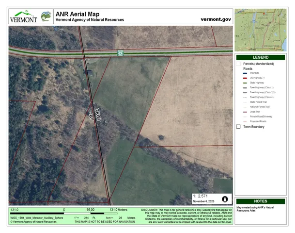 $167,500 | 0 Vt Route 242, North Troy, VT 05859