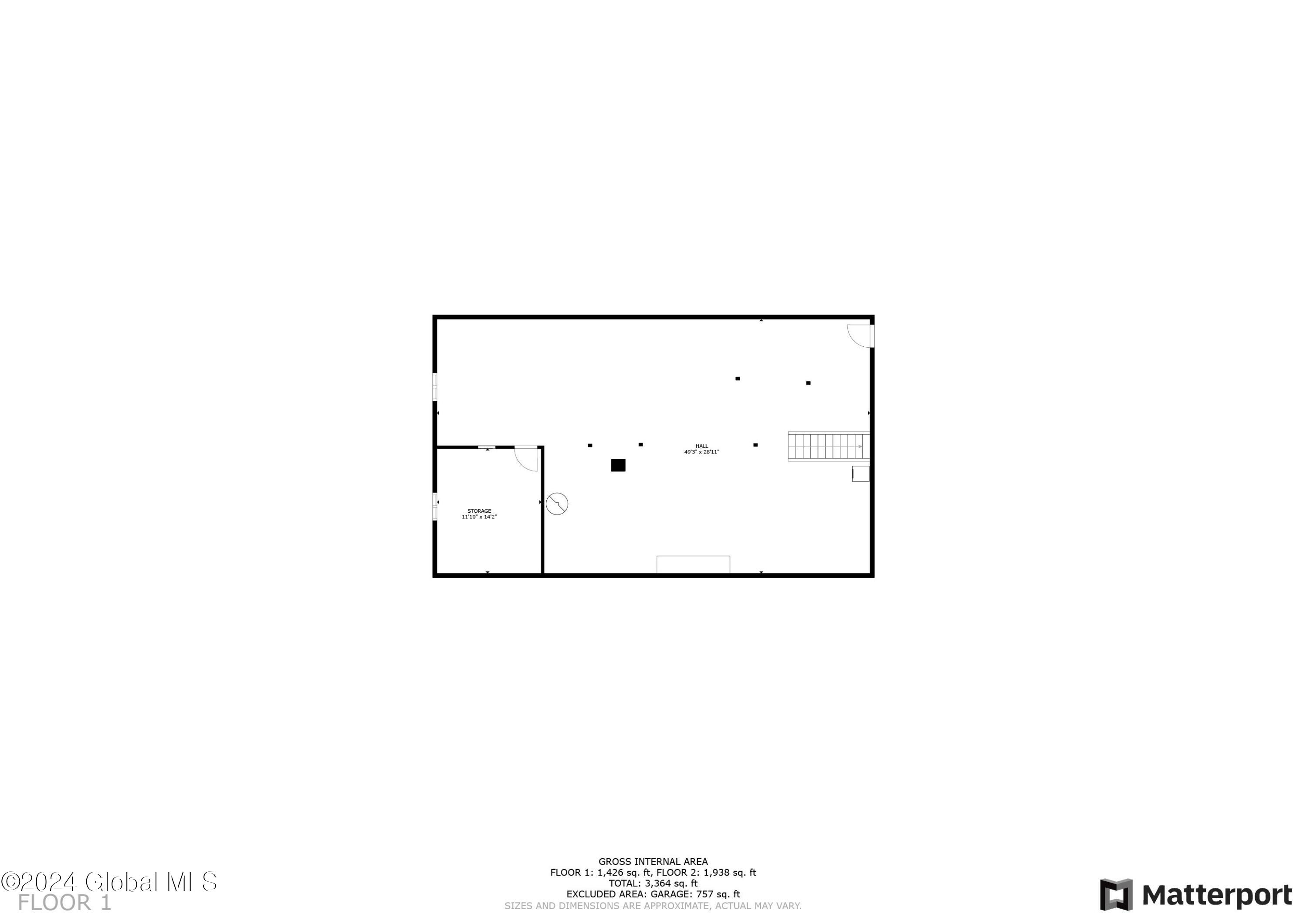 1694 96 Road Kortright, NY 13757 - Photo 93 of 93 1694 96 Rd Basement Floorplan