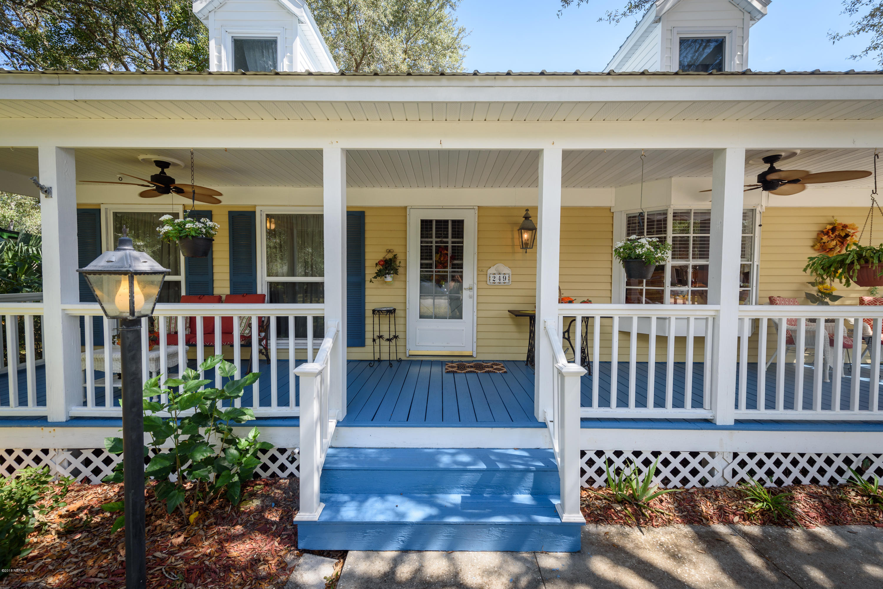 249 Bonita Road St. Augustine, FL 32086 - Photo 7 of 46 front view of a house with a porch