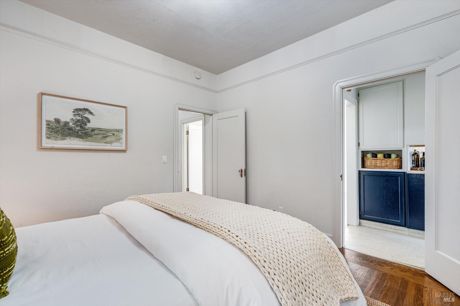 1709 Spring Mountain Road St. Helena, CA 94574 - Photo 26 of 48 a bedroom with a bed and a dresser