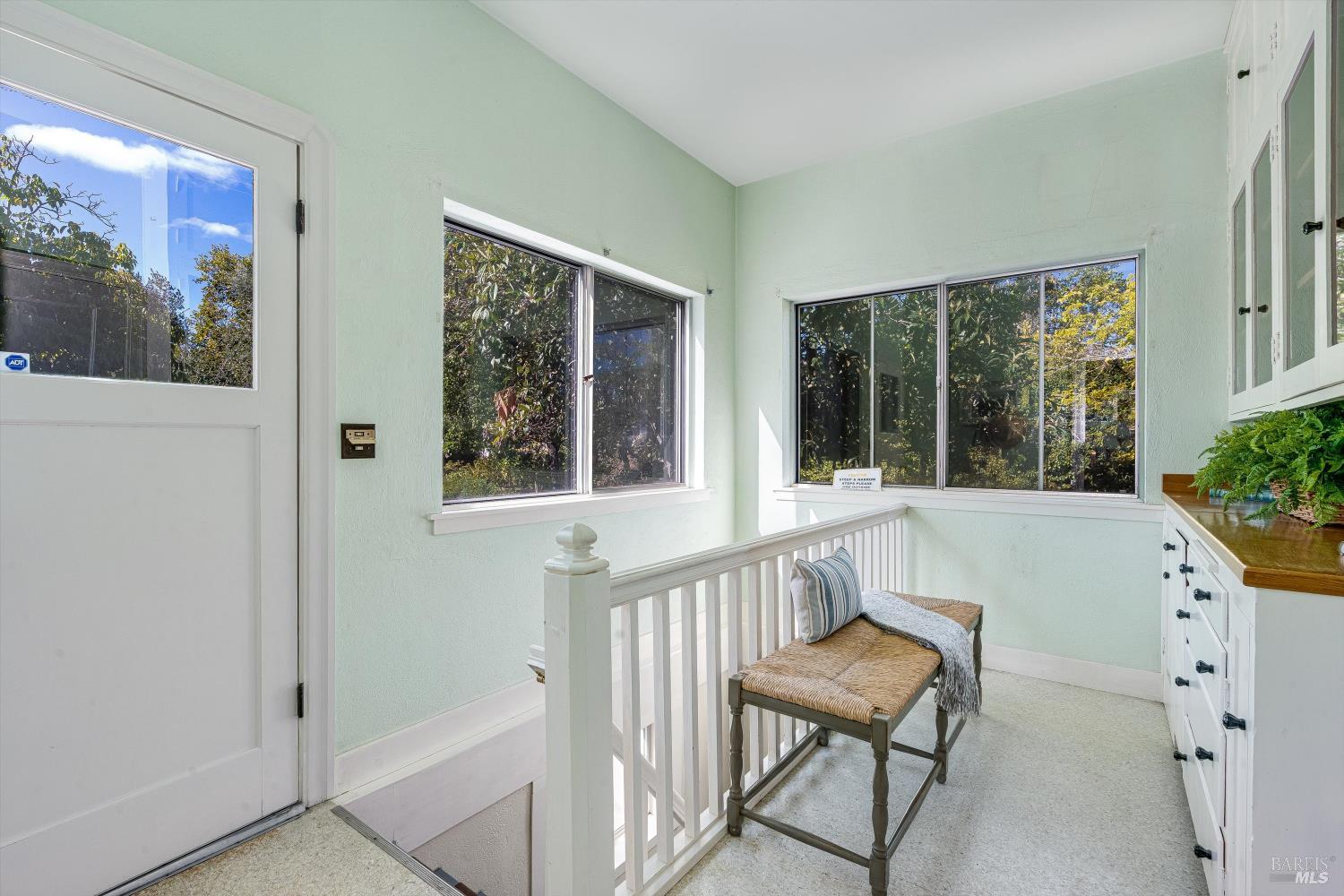 1709 Spring Mountain Road St. Helena, CA 94574 - Photo 29 of 48 a view of a two chairs in the balcony