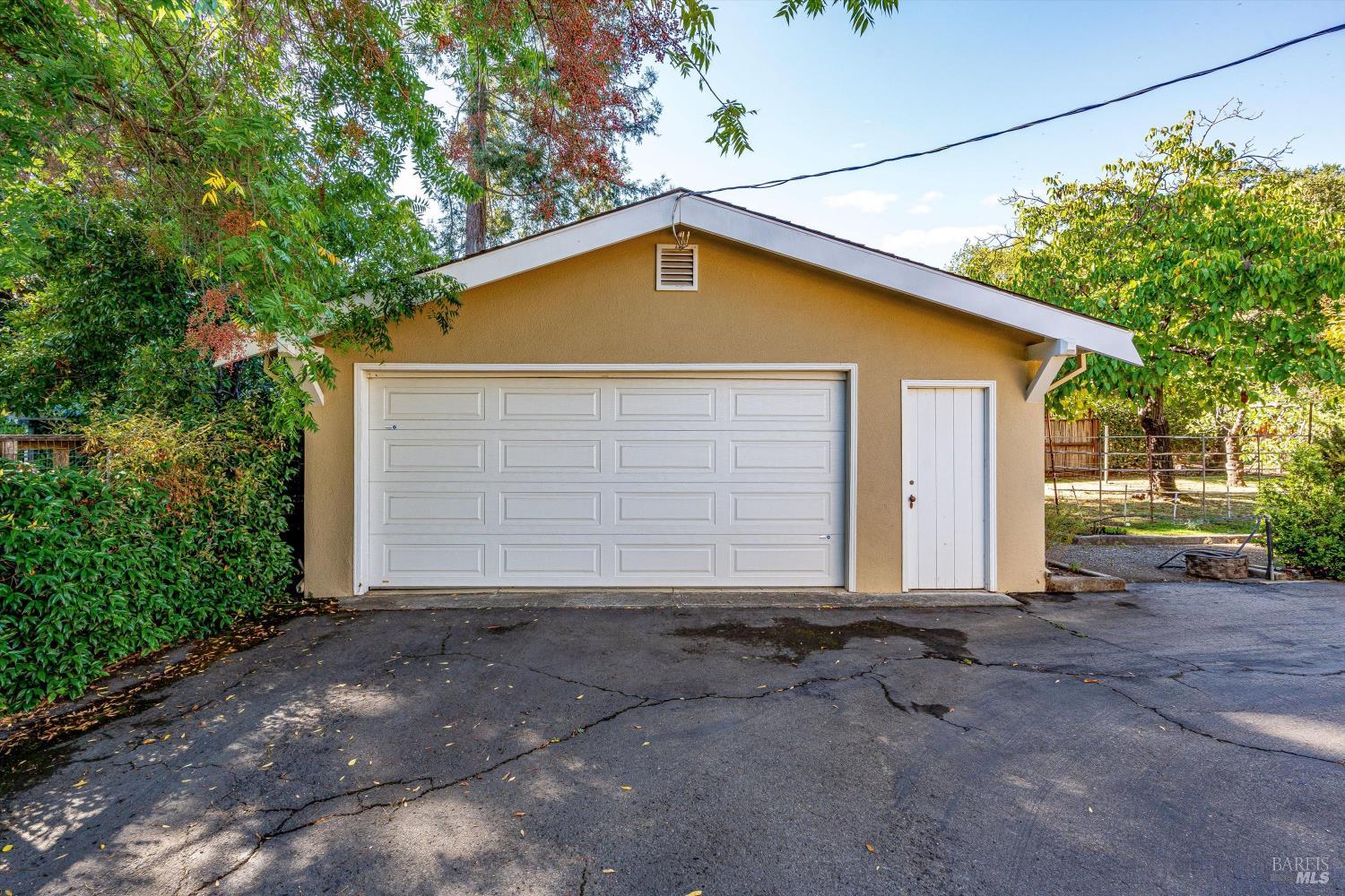 1709 Spring Mountain Road St. Helena, CA 94574 - Photo 37 of 48 a view of backyard of house