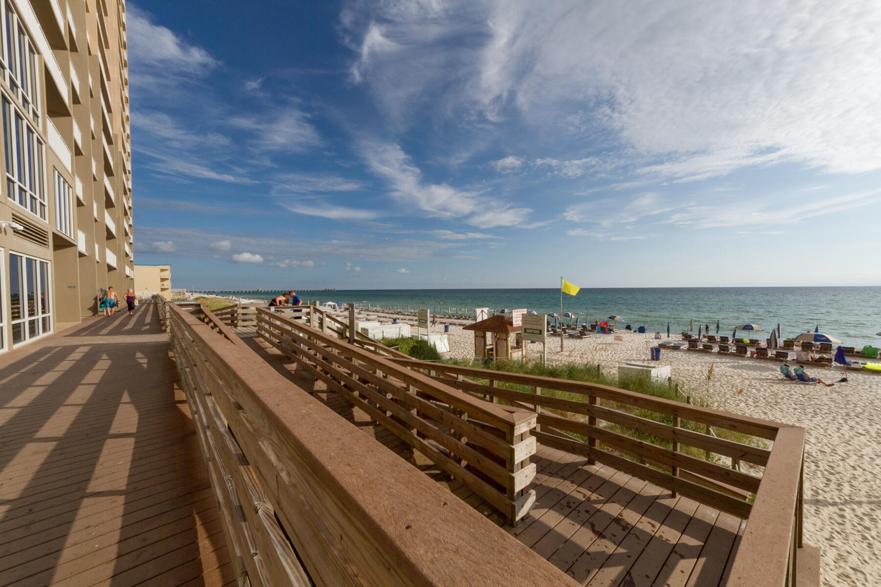 16819 Front Beach Road, Unit 2210 Panama City Beach, FL 32413 - Photo 22 of 30 a city view from a balcony