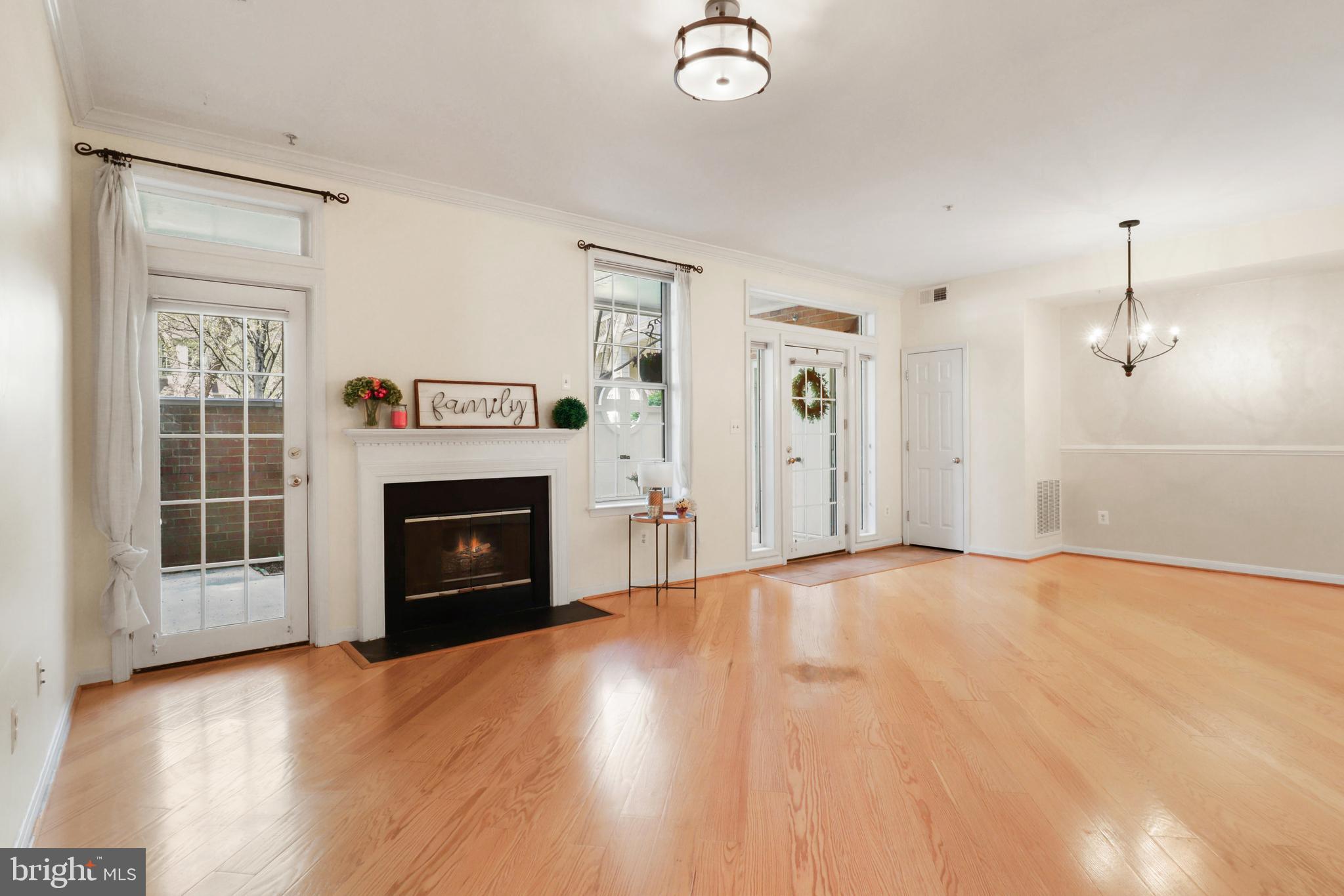 11313 Sundial Court, Unit 208 Reston, VA 20194 - Photo 30 of 30 Open Floorplan, two glass doors and a window