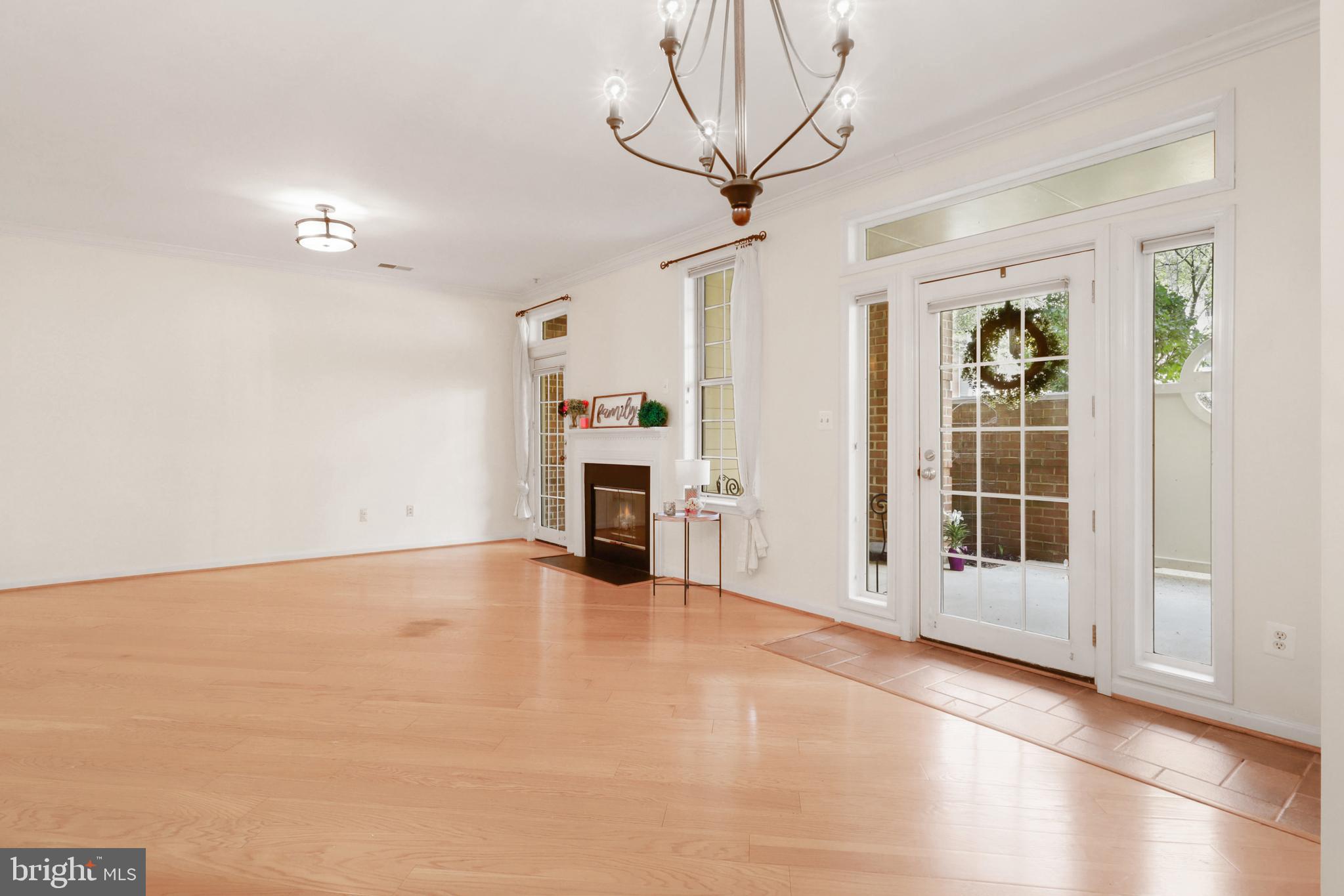 11313 Sundial Court, Unit 208 Reston, VA 20194 - Photo 16 of 30 Dining room and Living Room are open yet separate