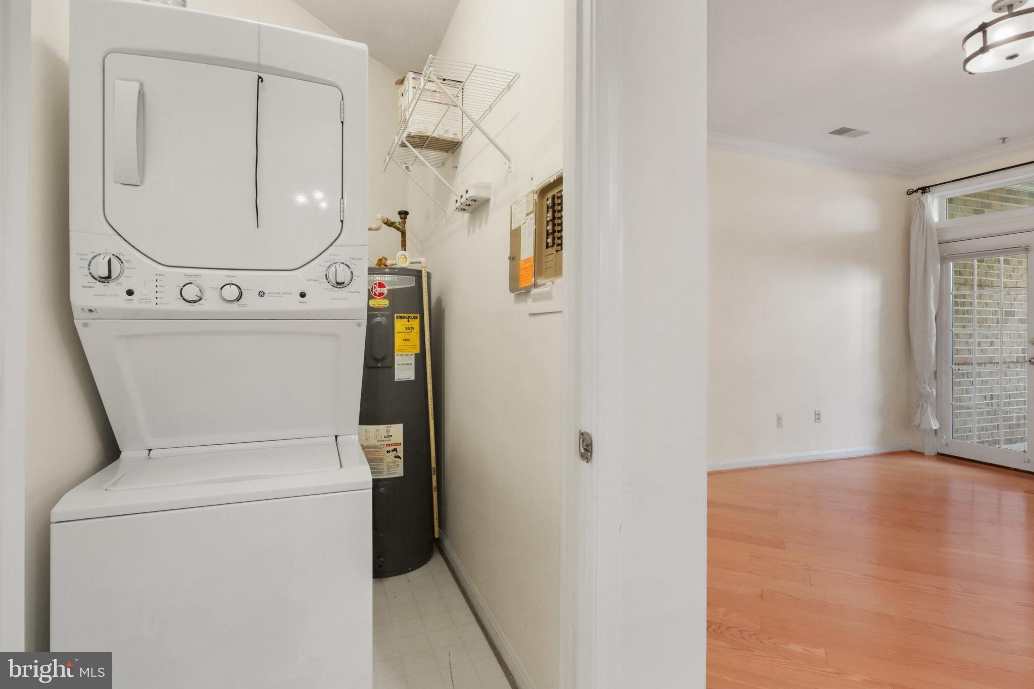 11313 Sundial Court, Unit 208 Reston, VA 20194 - Photo 29 of 30 Utility room with stackable W/D