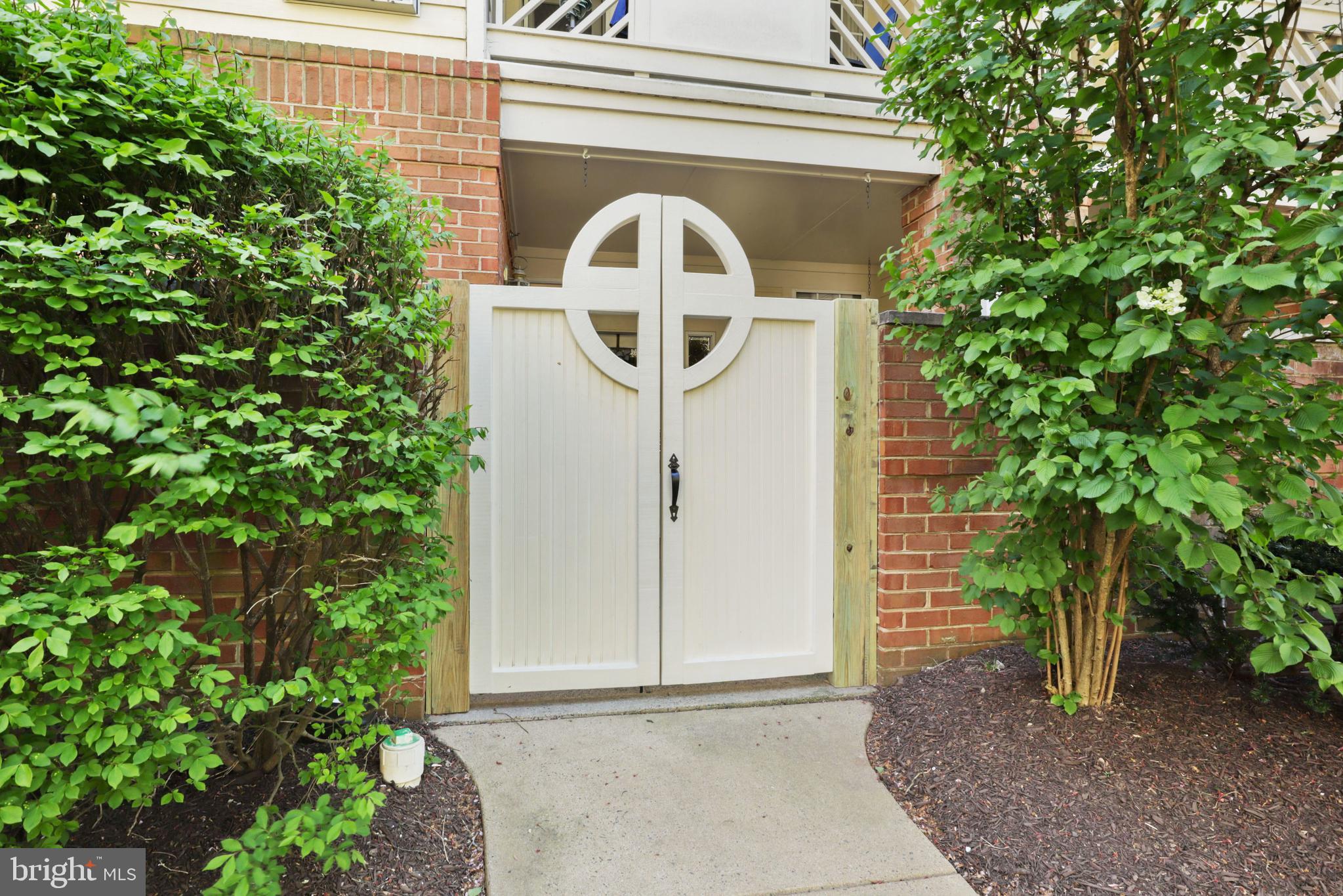 11313 Sundial Court, Unit 208 Reston, VA 20194 - Photo 3 of 30 Private front Gates to Front door