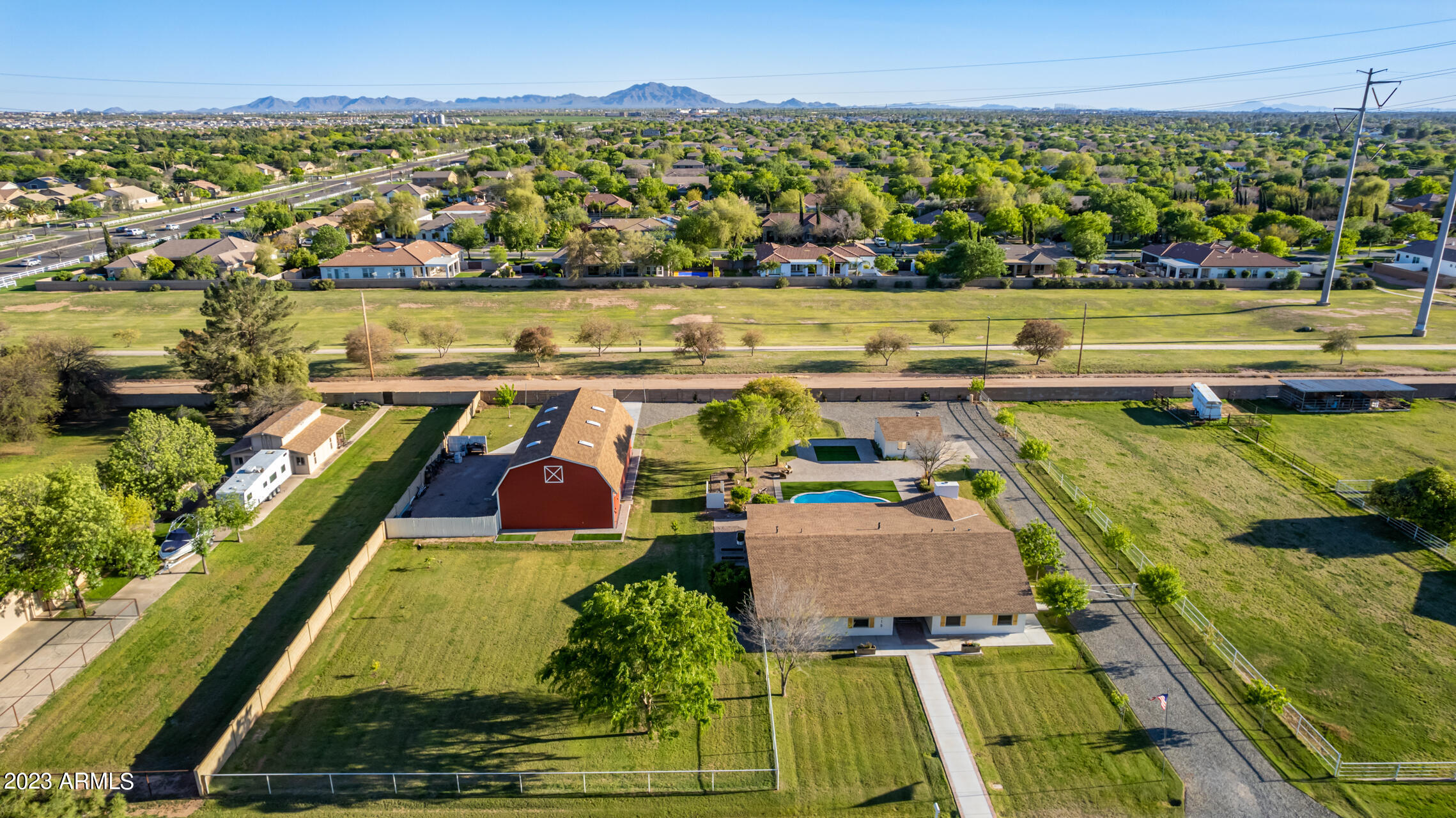 3115 East Campbell Road Gilbert, AZ 85234 - Photo 52 of 73 0062-03-Campbell Drone