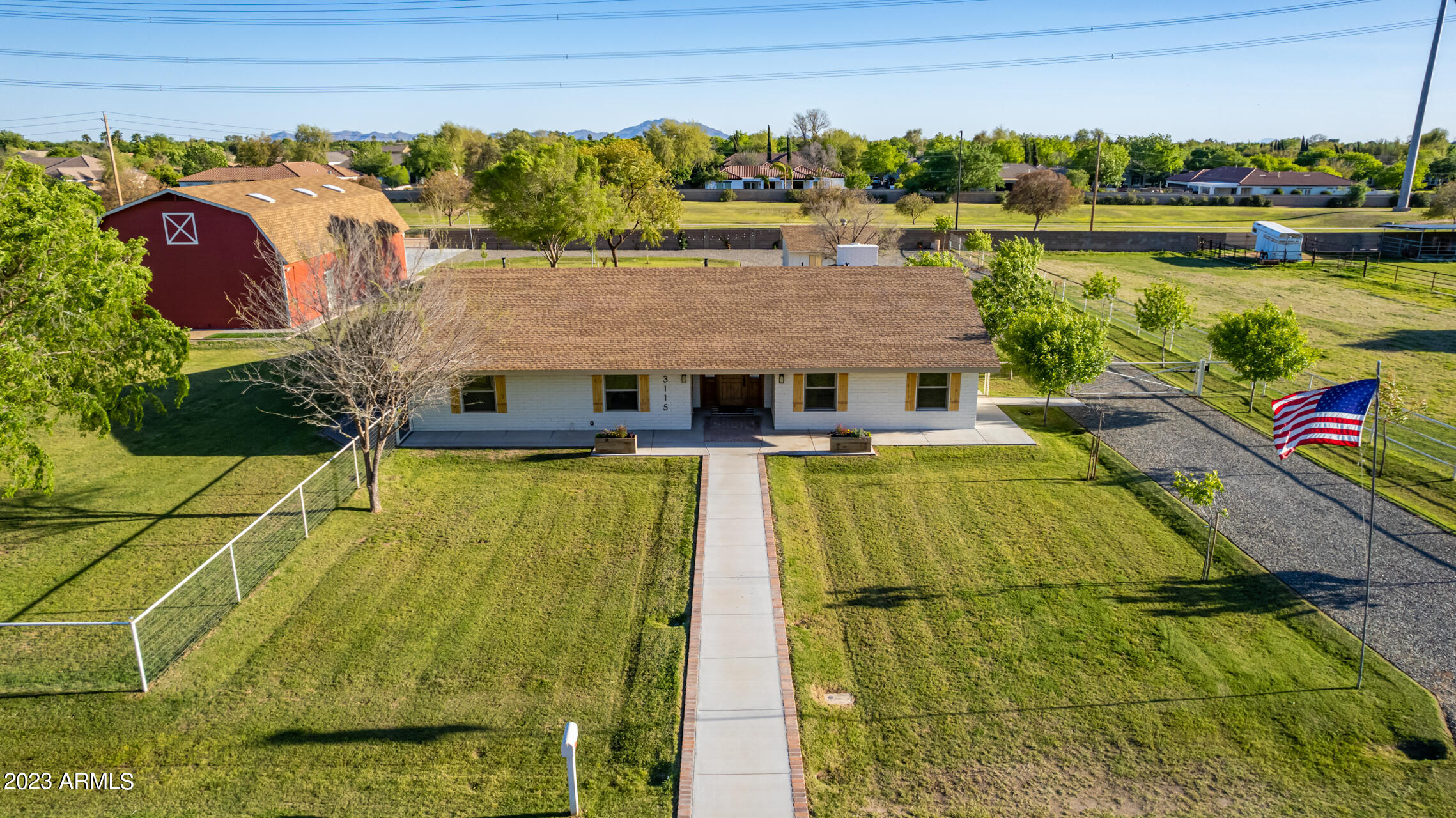 3115 East Campbell Road Gilbert, AZ 85234 - Photo 55 of 73 0067-08-Campbell Drone