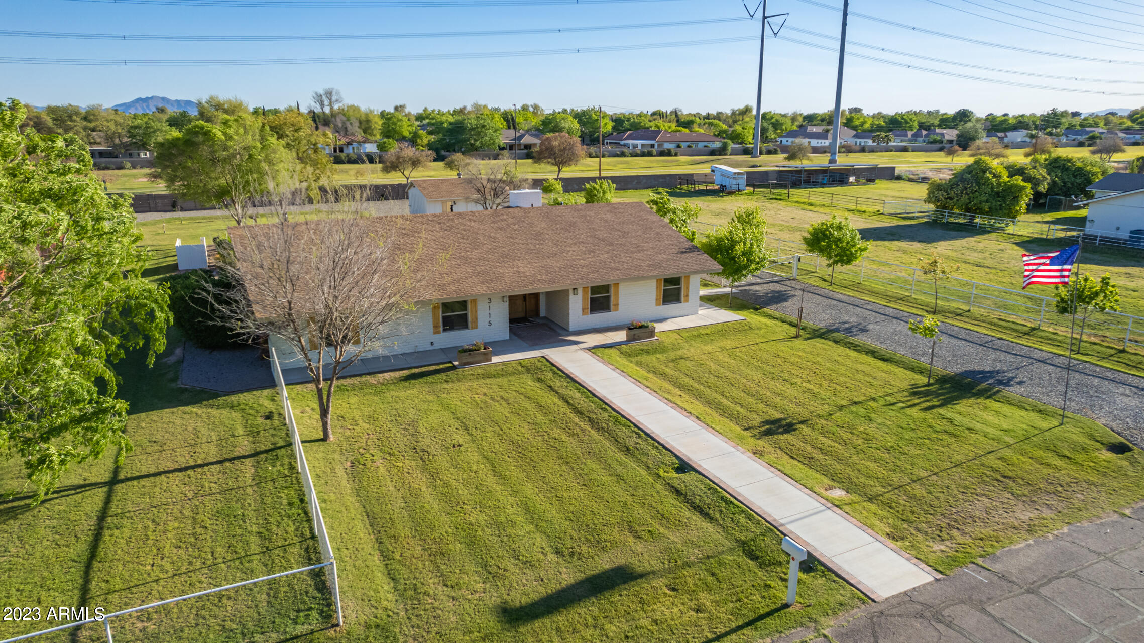 3115 East Campbell Road Gilbert, AZ 85234 - Photo 56 of 73 0068-09-Campbell Drone
