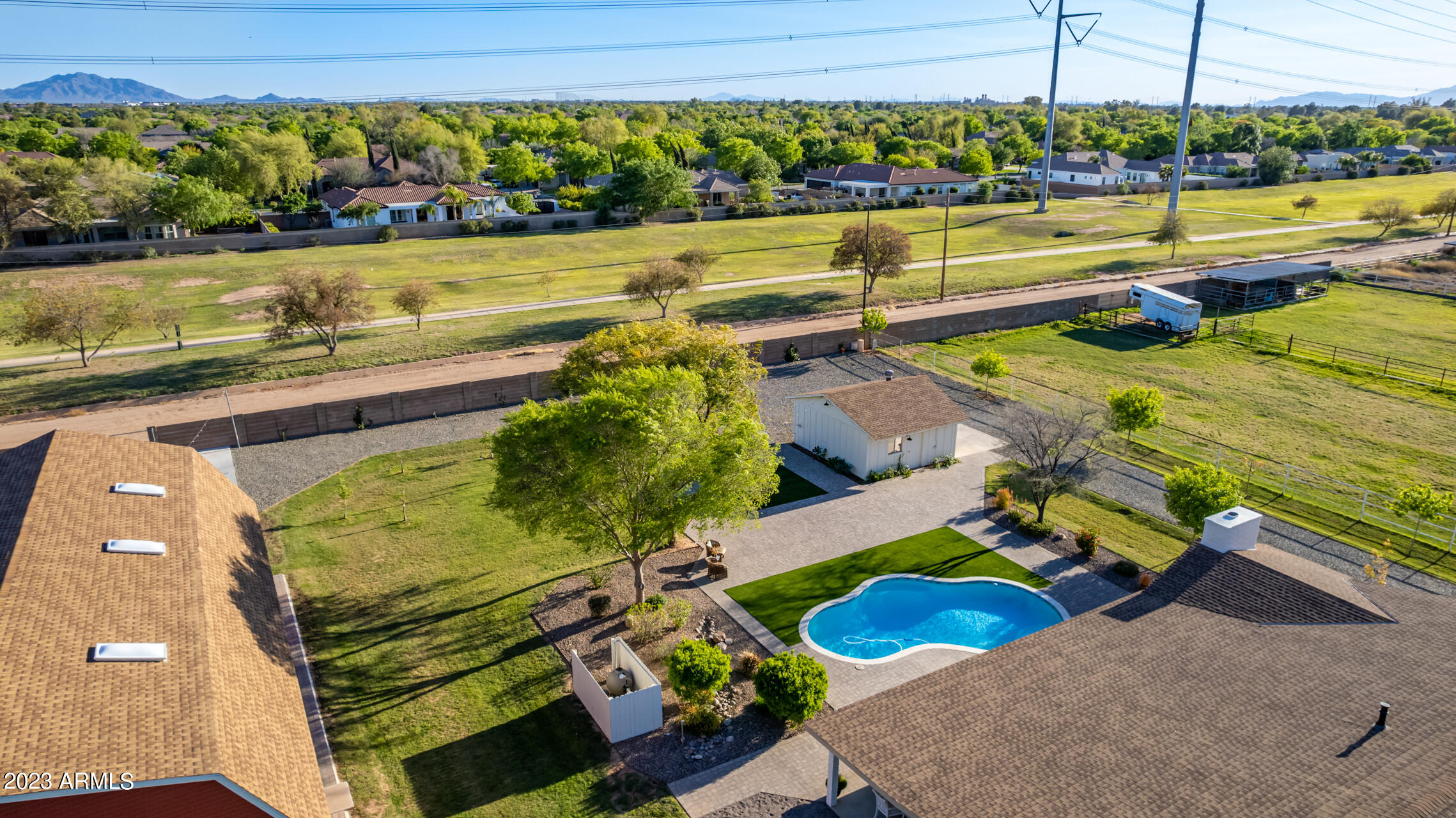 3115 East Campbell Road Gilbert, AZ 85234 - Photo 58 of 73 0070-11-Campbell Drone