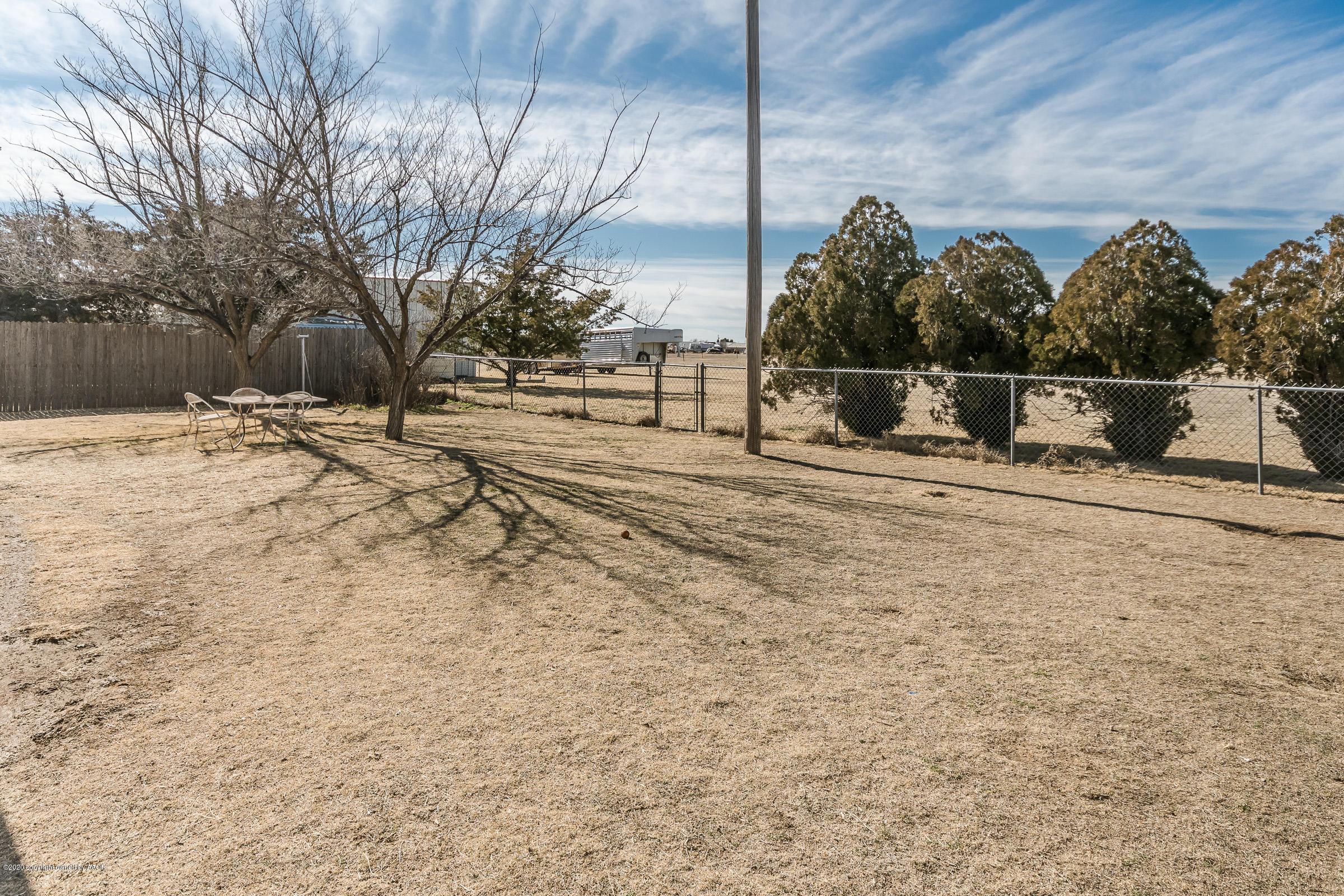 5055 White Fence Road Canyon, TX 79015 - Photo 26 of 29 Back Yard-2