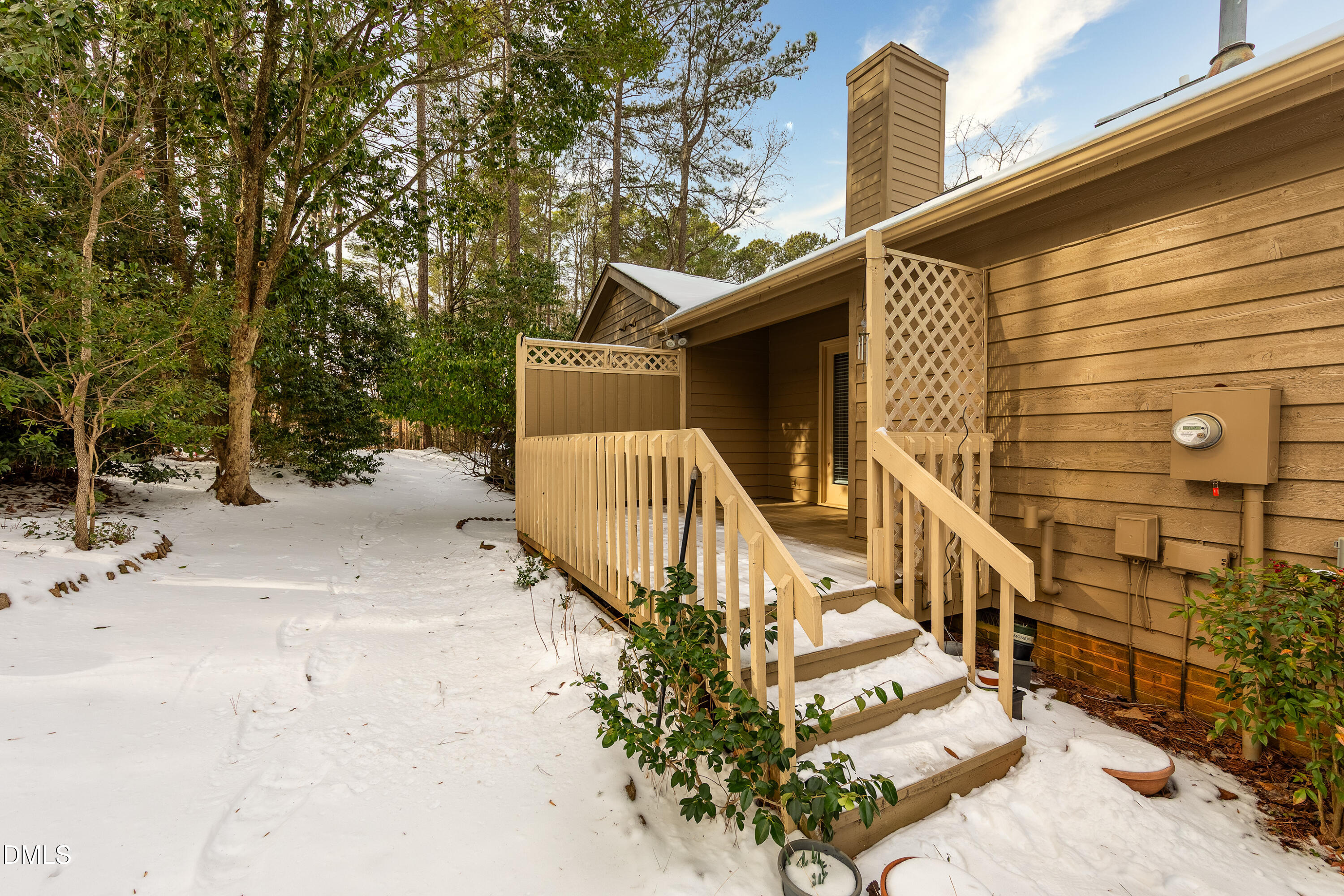 7918 Wood Cove Court Raleigh, NC 27615 - Photo 29 of 31 a view of entryway with a yard