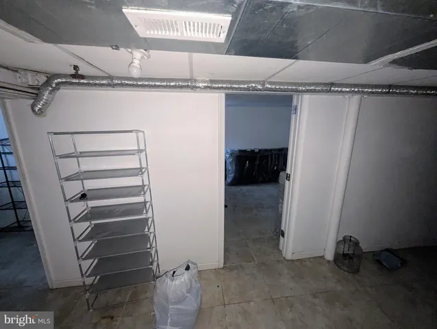 a room with storage and utility