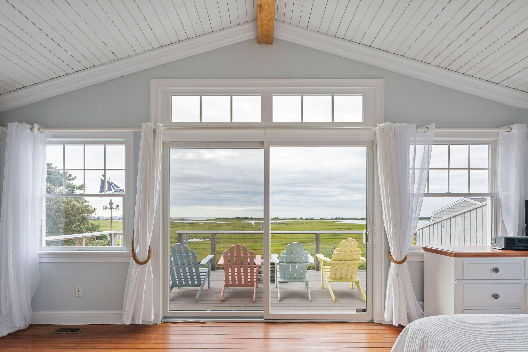 80 Mattakese Road, Unit 7 West Yarmouth, MA 02673 - Photo 24 of 38 a view of a livingroom with furniture window and wooden floor