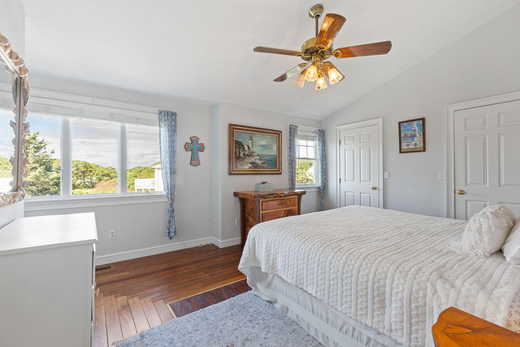 80 Mattakese Road, Unit 7 West Yarmouth, MA 02673 - Photo 32 of 38 a bedroom with a bed and a window