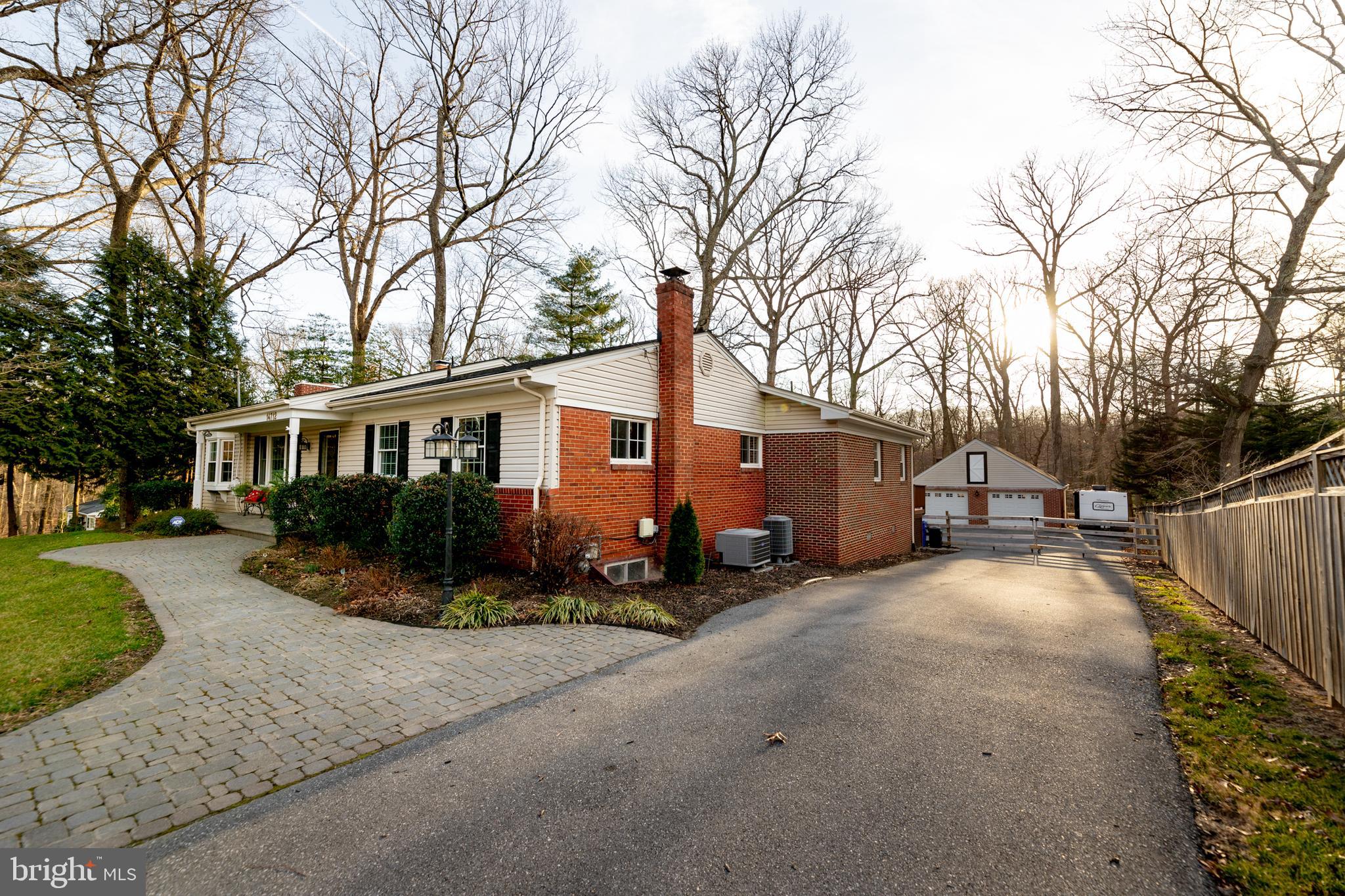 14712 Harold Road Silver Spring, MD 20905 - Photo 2 of 37 House with driveway to 2 car detached garage.