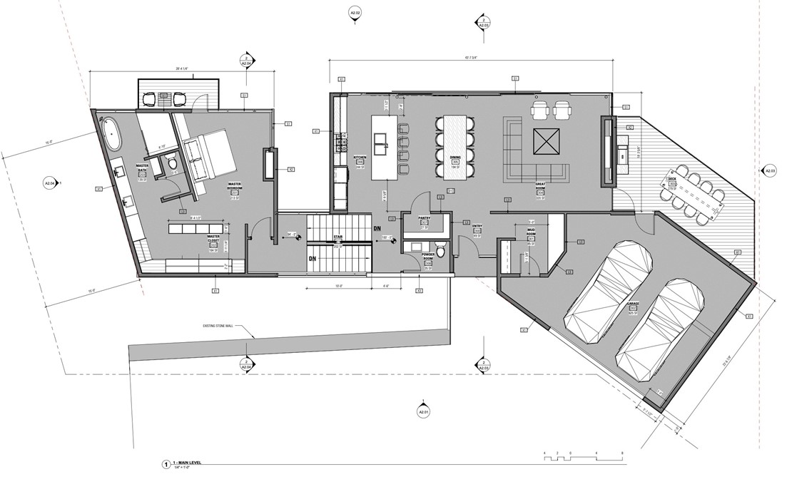 746 Blue Ridge Drive Skyforest, CA 92385 - Photo 10 of 18 Main floor layout. Level entry, primary bedroom on the main floor, with 2 car garage.