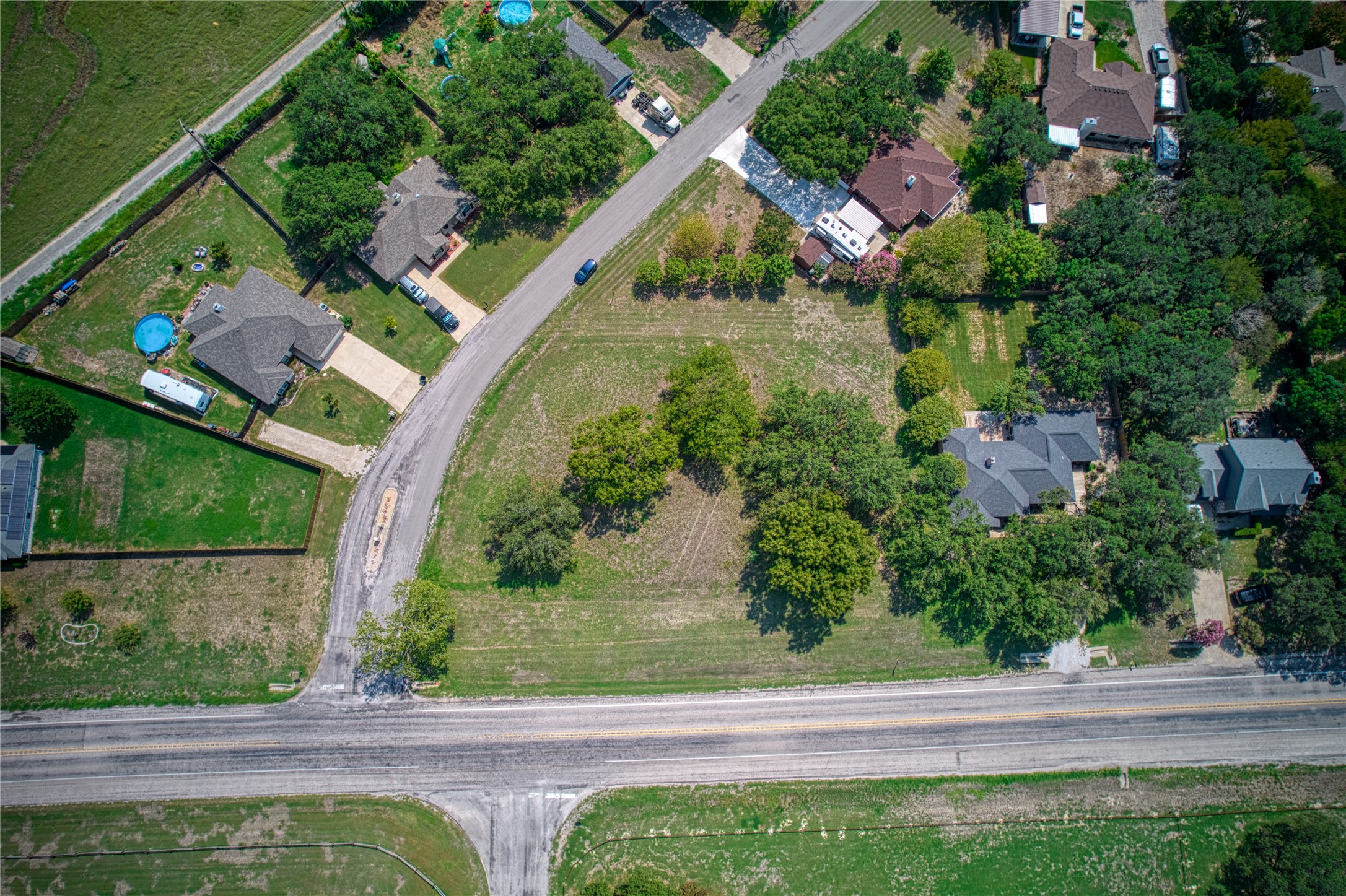 1670 Fm 1670 Whisper Trail Road Belton, TX 76513 - Photo 17 of 17 Aerial view of property and surrounding area with nearby suburban area