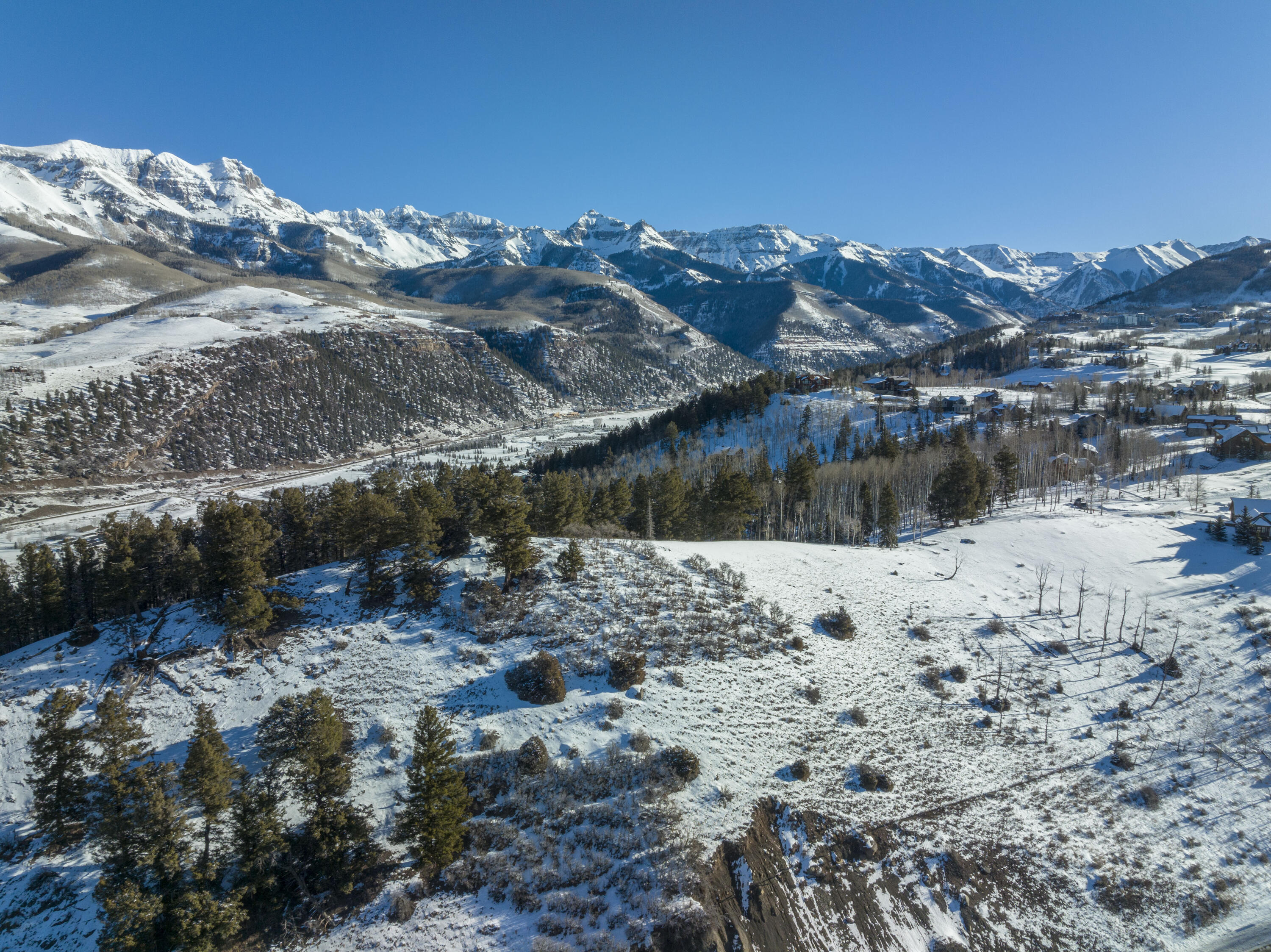 Tbd Lawson Point Telluride, CO 81435 - Photo 11 of 15 a view of a backyard of the house