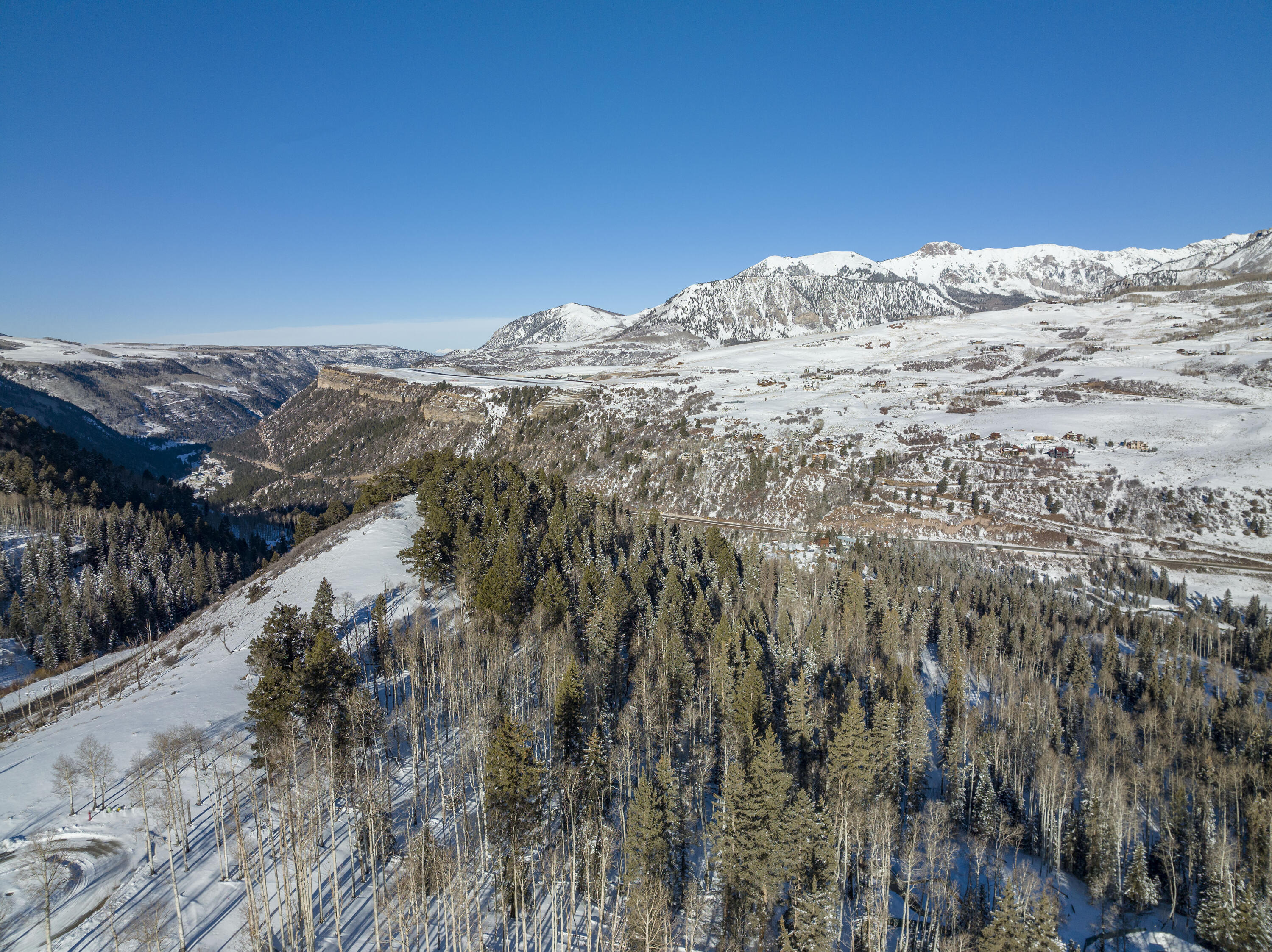 Tbd Lawson Point Telluride, CO 81435 - Photo 6 of 15 a view of a large mountain with mountains in the background