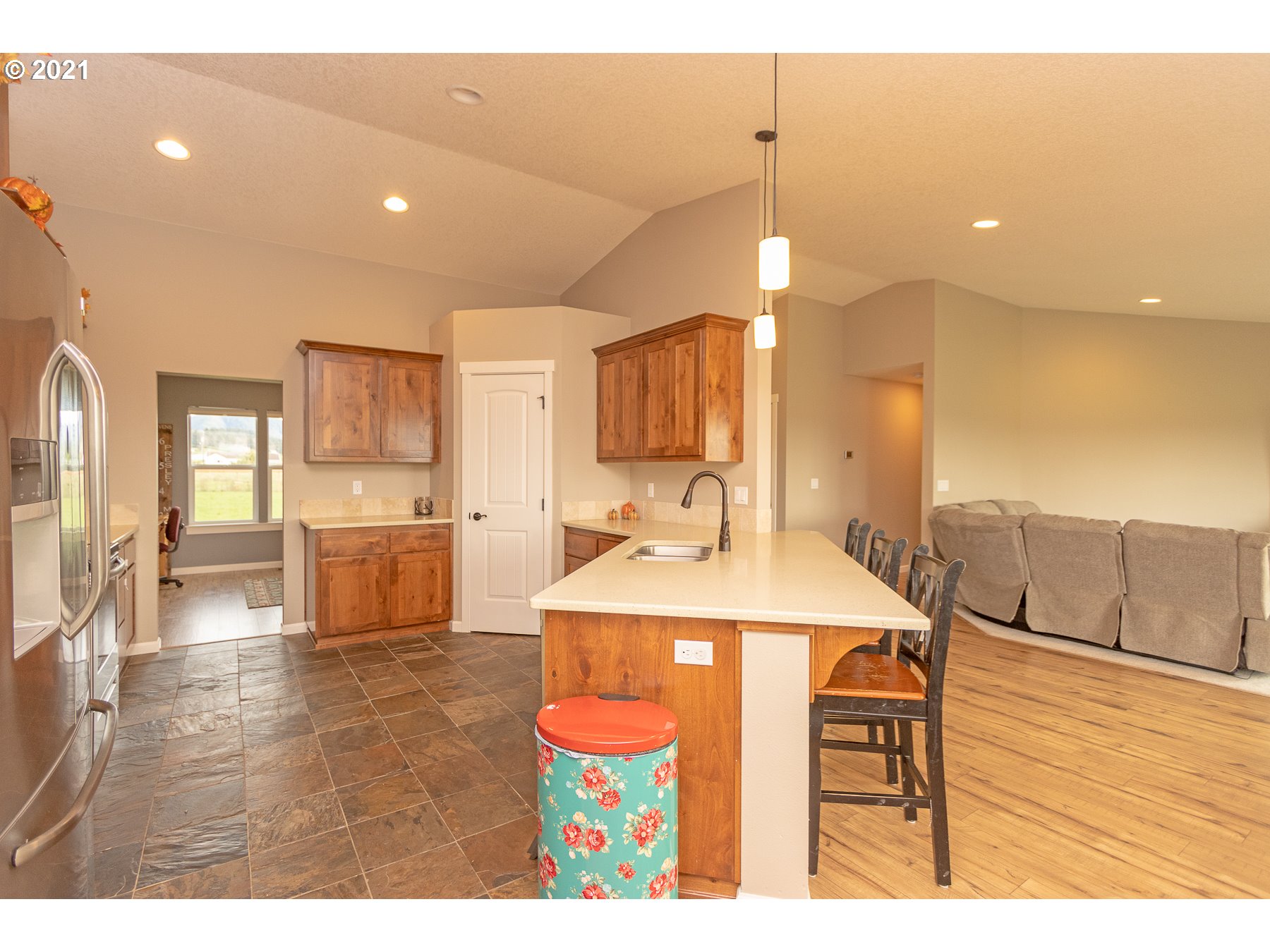 1200 McCormick Loop Road Tillamook, OR 97141 - Photo 14 of 32 a large kitchen with a lot of counter space
