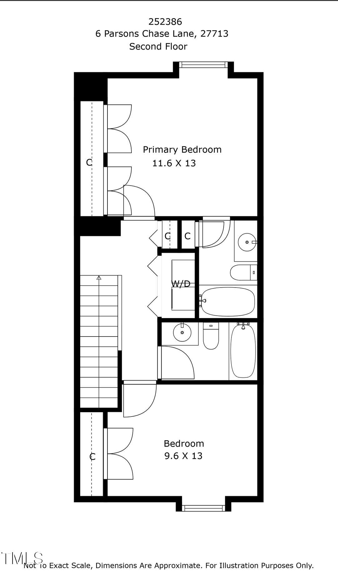 6 Parson Chase Durham, NC 27713 - Photo 21 of 21 6 Parsons Chase - Floor Plan (2)