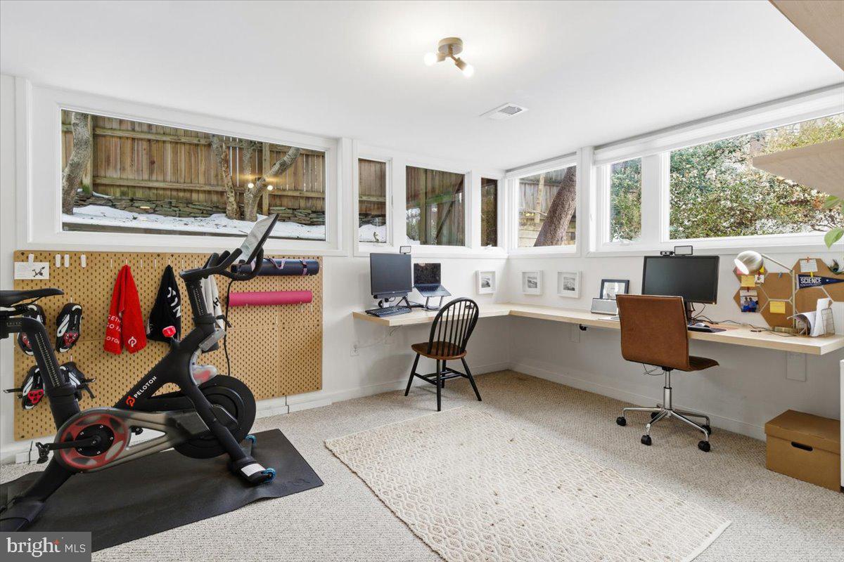 3610 Spruell Drive Silver Spring, MD 20902 - Photo 33 of 40 Basement Gym / Office