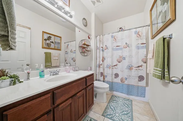 a room with furniture and window