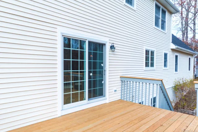 a view of a roof deck