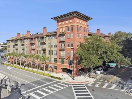 a front view of a building