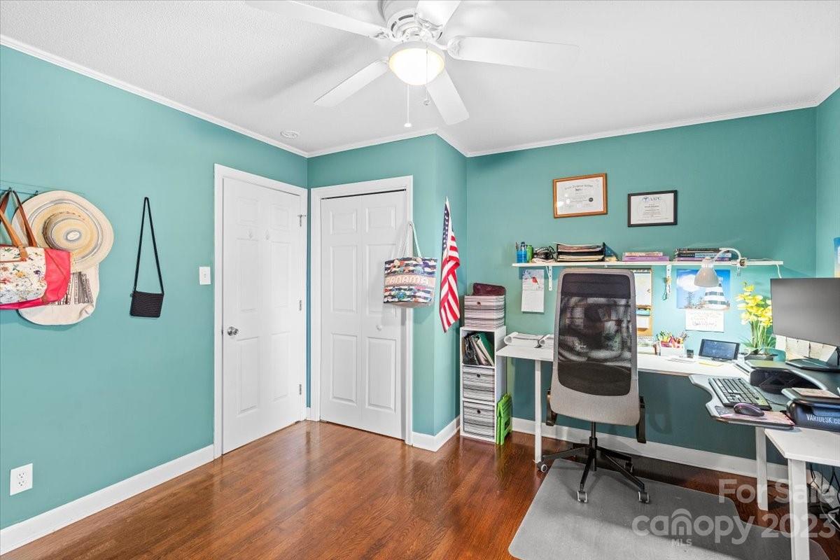 1429 Ebinport Road Rock Hill, SC 29732 - Photo 19 of 30 a workspace with furniture and a ceiling fan
