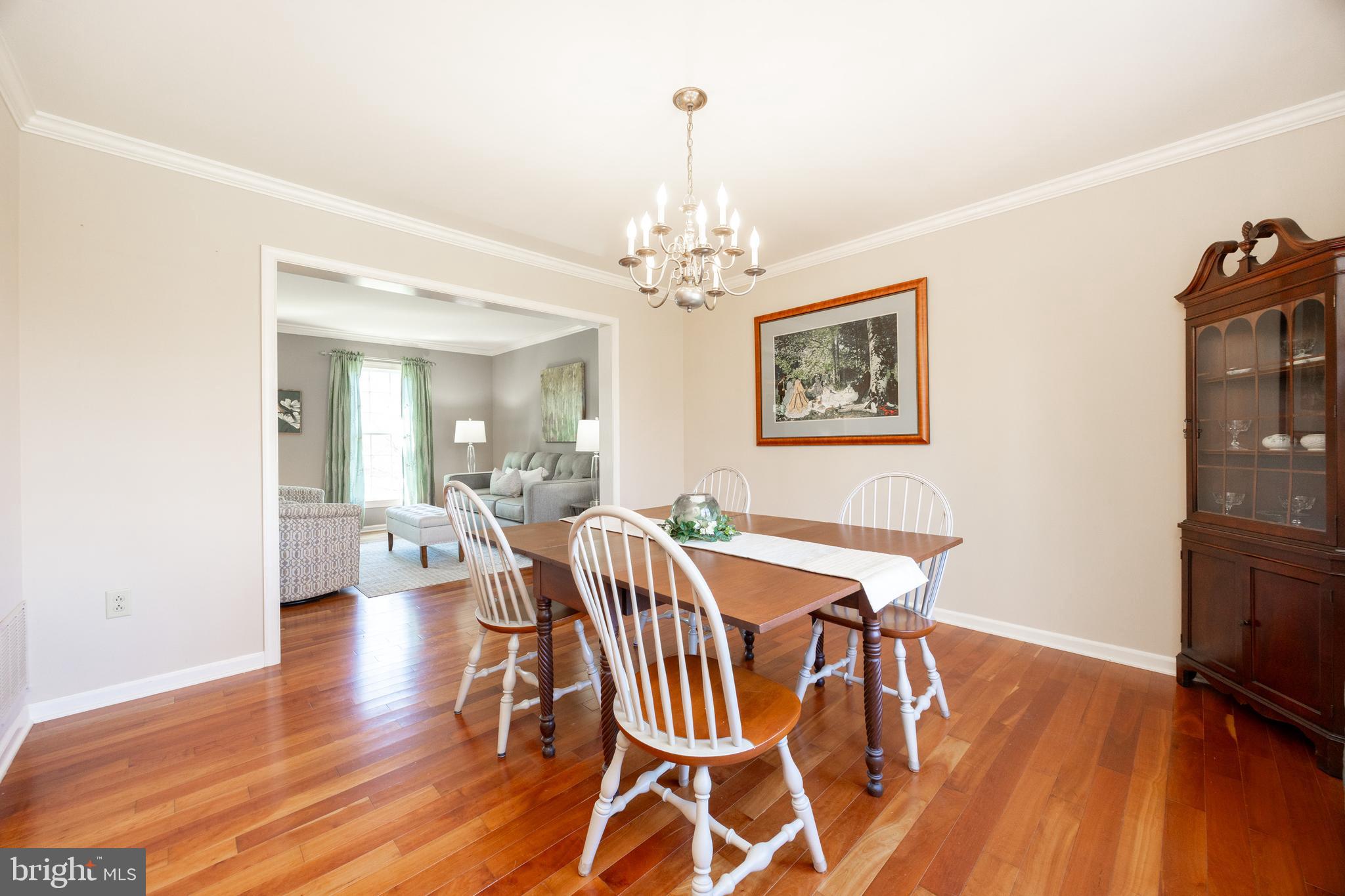 21 Krauser Road Downingtown, PA 19335 - Photo 11 of 54 a view of a dining room with furniture and wooden floor