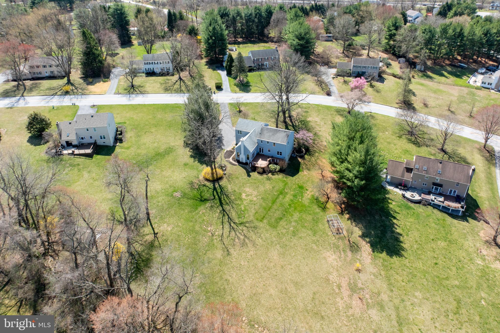 21 Krauser Road Downingtown, PA 19335 - Photo 49 of 54 a view of a lake with houses