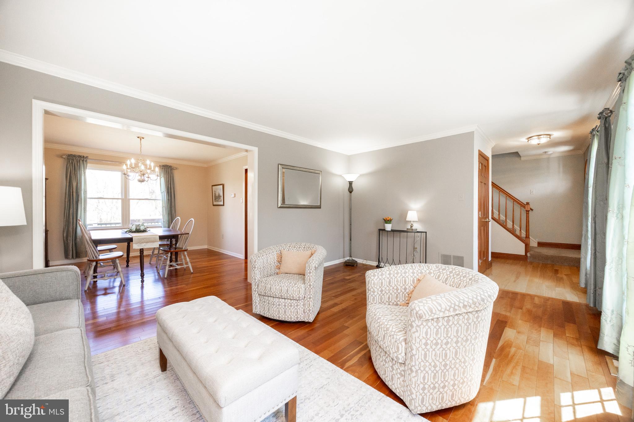 21 Krauser Road Downingtown, PA 19335 - Photo 10 of 54 a living room with furniture and a wooden floor