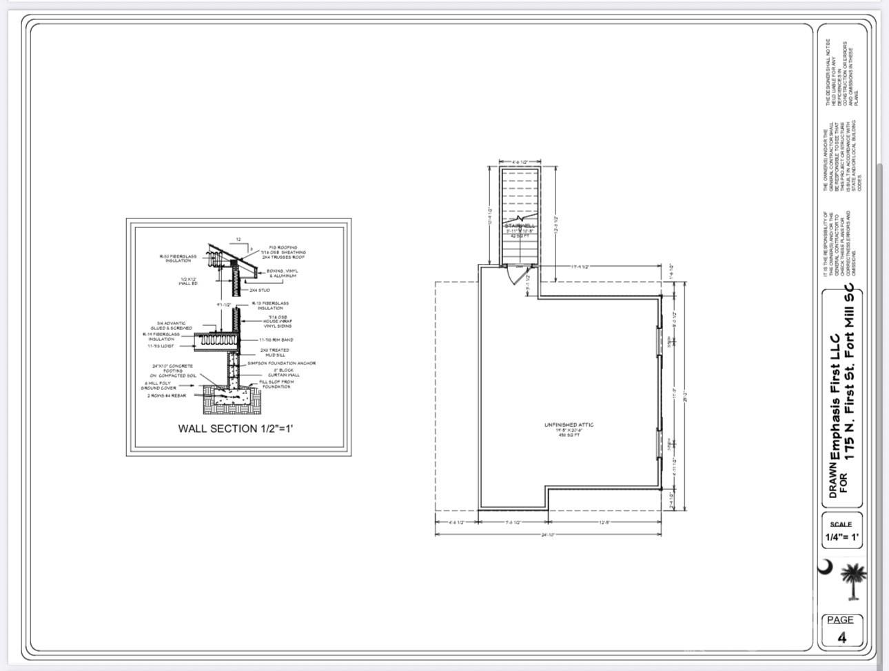 160 1st Street North Fort Mill, SC 29708 - Photo 4 of 4 a picture of a floor plan