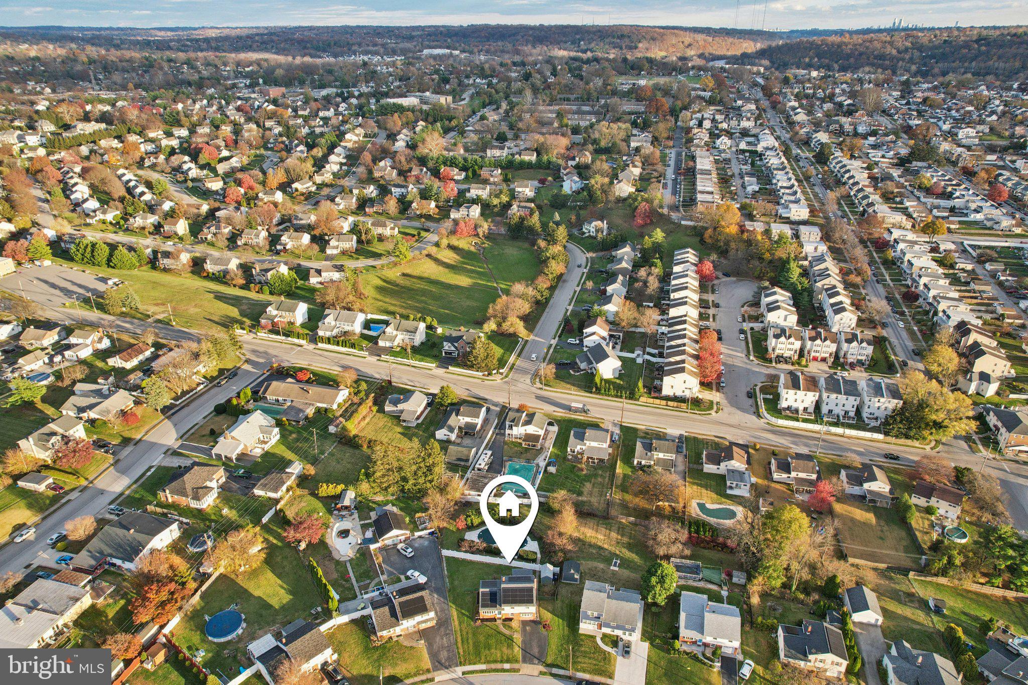 1211 Woodside Road Conshohocken, PA 19428 - Photo 48 of 55 an aerial view of multiple house