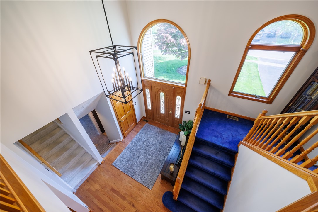 210 Buck Hill Road Greece, NY 14626 - Photo 7 of 49 AMAZING TWO STORY FOYER WITH ARCH WINDOWS WITH BEA