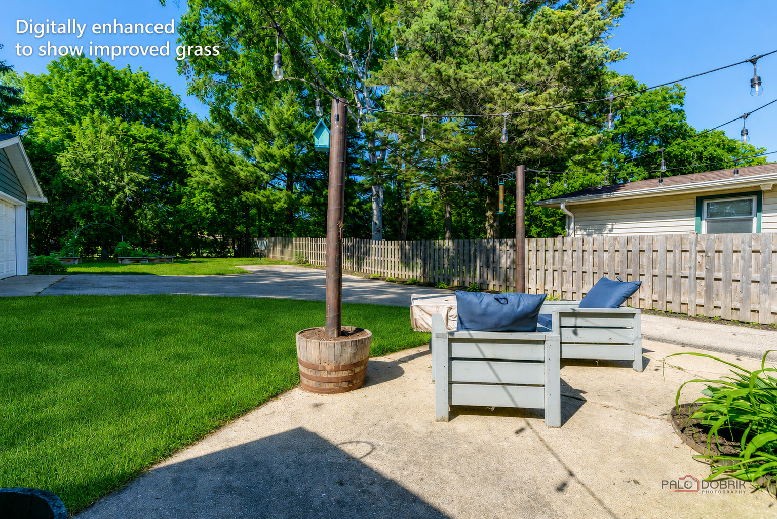 489 1st Street Antioch, IL 60002 - Photo 28 of 33 a view of a garden with a patio