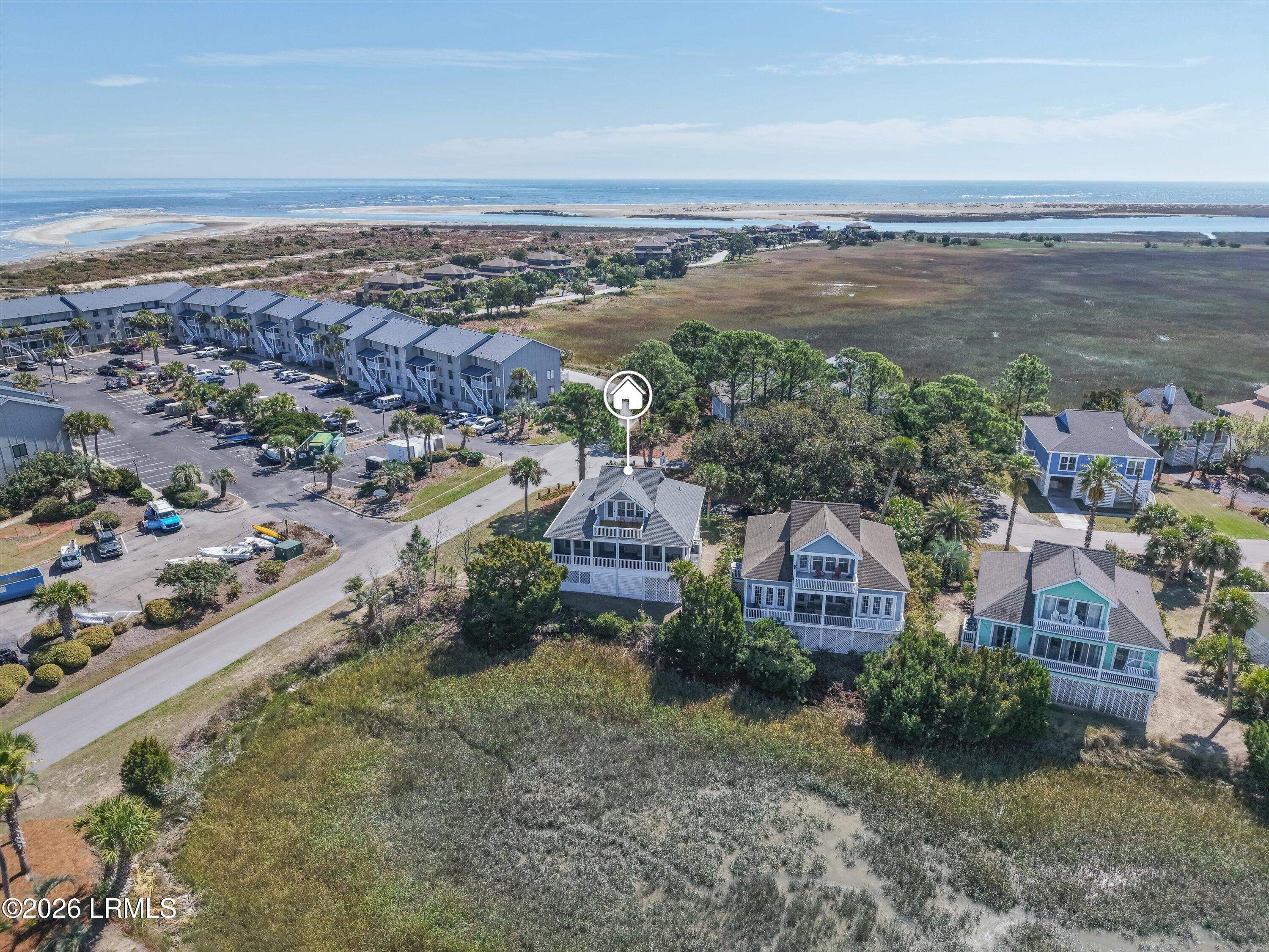 2 Nautical Watch Way Harbor Island, SC 29920 - Photo 55 of 64 AERIAL BACK