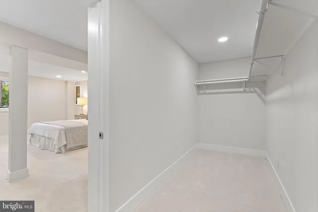 a very nice looking room with a bathroom