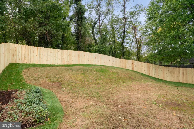 a view of an outdoor space and a yard