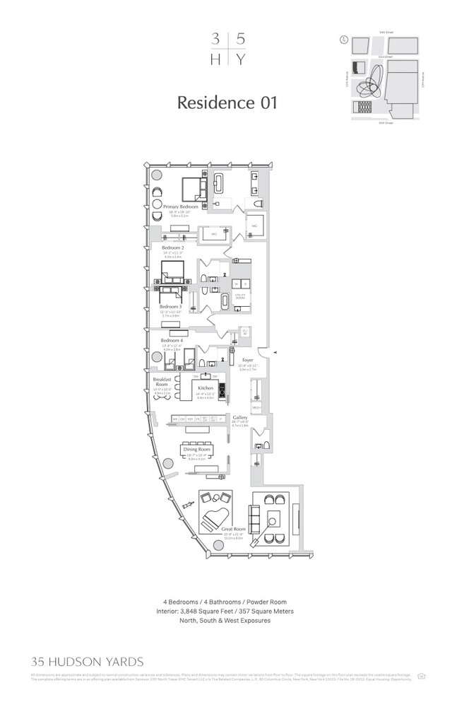 35 Hudson Yards, Unit 7901 Manhattan, NY 10001 - Photo 12 of 12