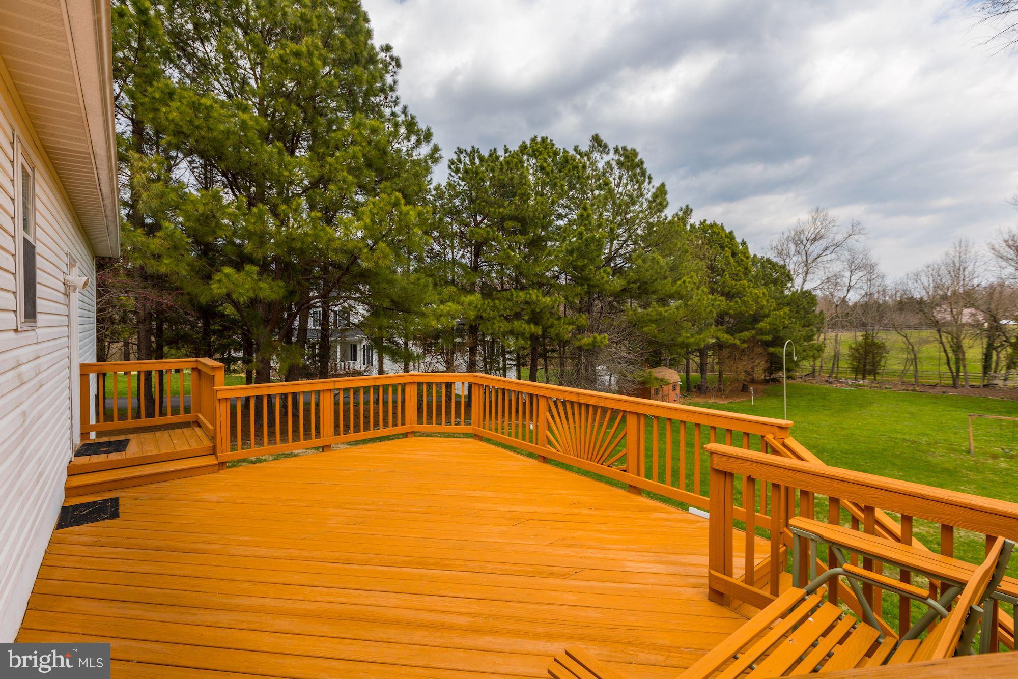 3504 Cedars Stable Road Davidsonville, MD 21035 - Photo 24 of 24 Large Rear Deck overlooks yard, play area