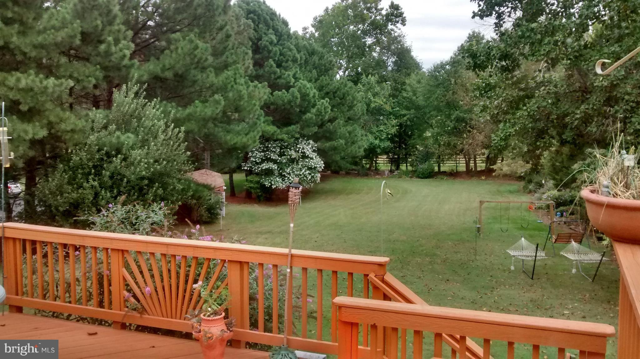 3504 Cedars Stable Road Davidsonville, MD 21035 - Photo 5 of 24 View of the rear yard from deck off of Kitchen