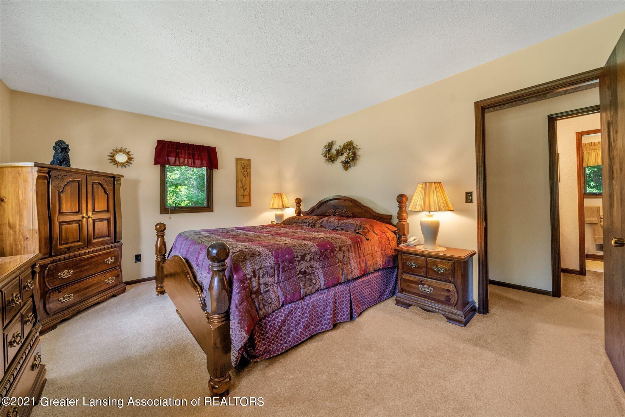 7851 South Cochran Road Olivet, MI 49076 - Photo 22 of 52 (22) MAIN FLOOR Bedroom 1