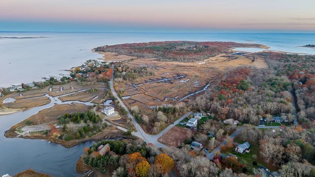 a view of an ocean and beach
