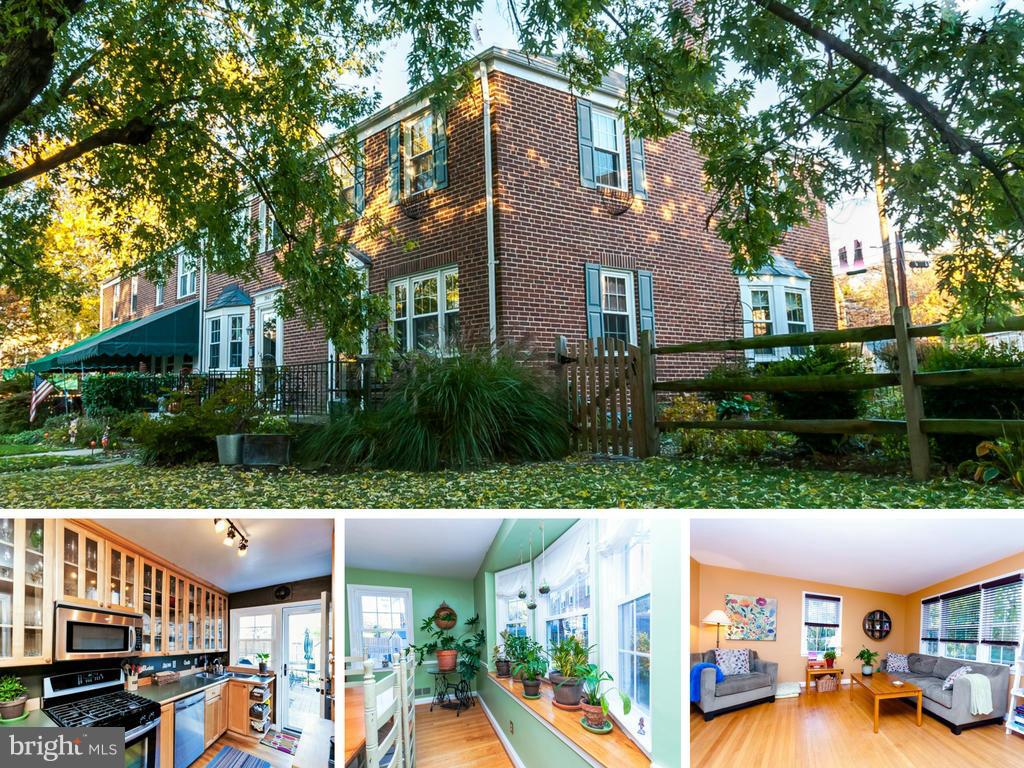 7045 Heathfield Road Baltimore, MD 21212 - Photo 1 of 27 a front view of a building with garden