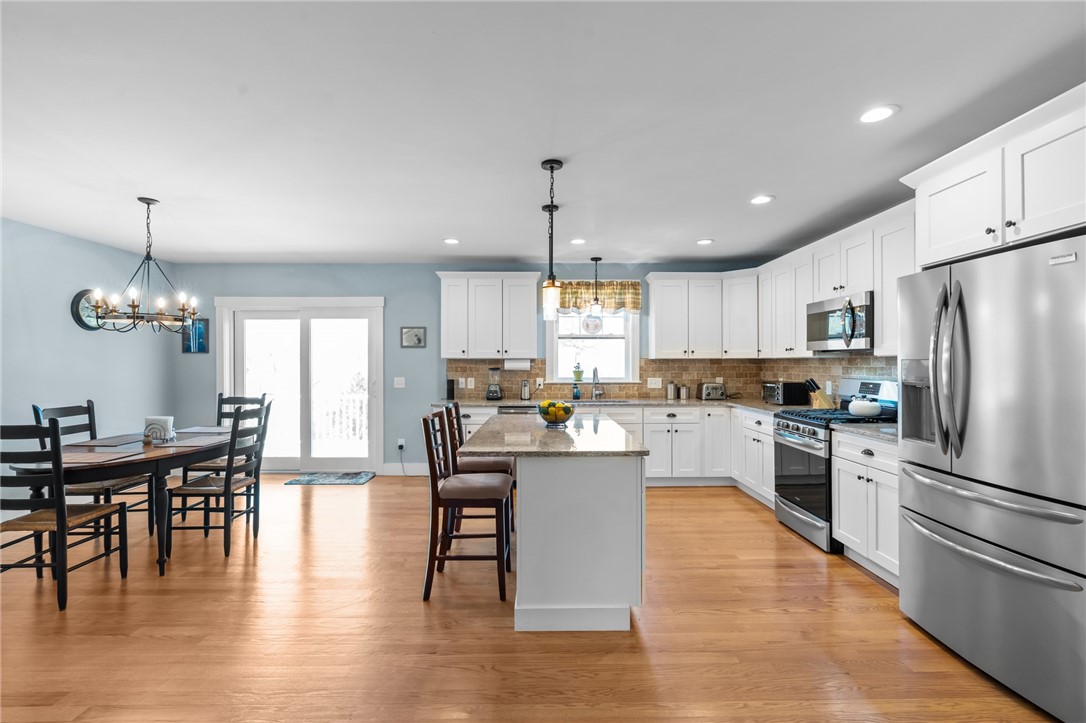 89 Silas Hill Way Exeter, RI 02822 - Photo 4 of 35 Kitchen/Dining area view from living room