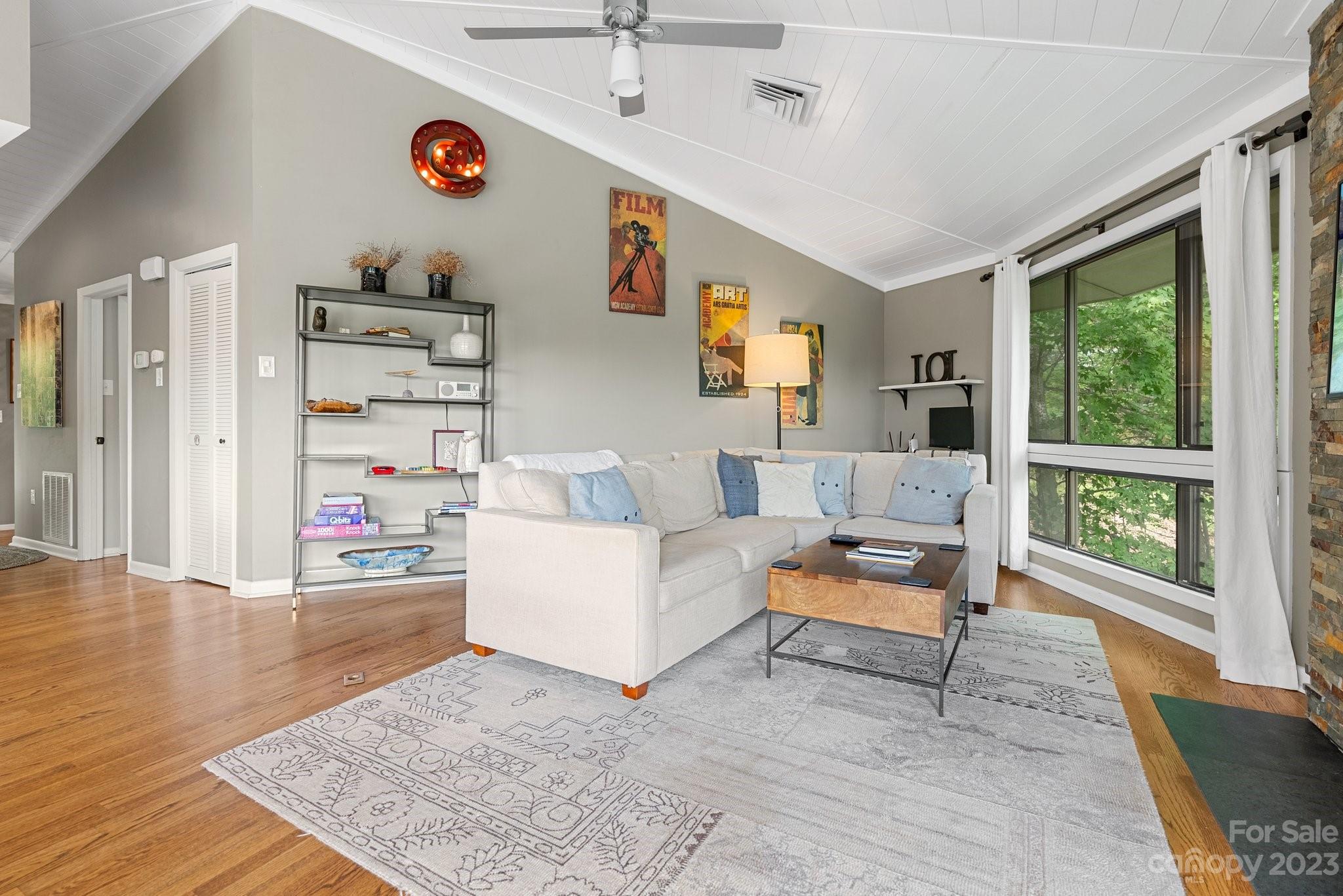 98 Westminster Road Montreat, NC 28711 - Photo 3 of 37 a living room with furniture and a window